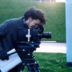Joao Paulo Simoes on set of his first film Imogen Meets The Merchant 2001