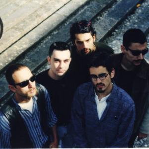João Paulo Simões with his 1990's band, Freud's Groin;