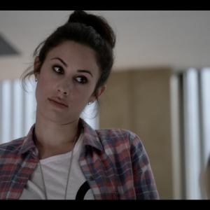 Camille Balsamo as Kami Keefer in TNT's Murder in the First