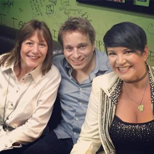 Denise Vasquez Presents WOMEN 4 APPLAUSE August 27th 2015 at Flappers Comedy Club Burbank In The Green Room with Host Denise Vasquez Headliner Geri Jewel and Chris Kattan