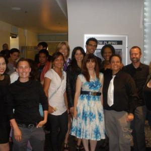 Heterosexual Jill cast and crew at Los Angeles premiere