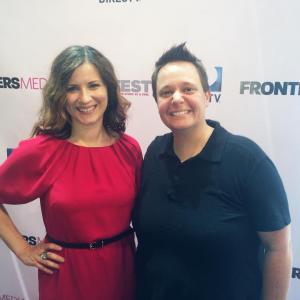 With SM Sally writerdirector Michelle Ehlen at the Outfest 2015 Awards Brunch