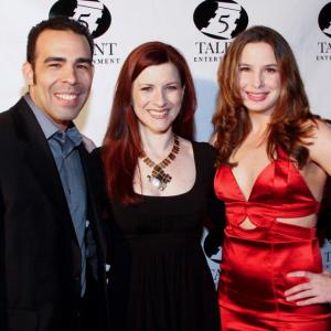 Shaela at the red carpet premiere for Evenings Under the Influence with Reyn Mercuri and Carolyn Carpenter