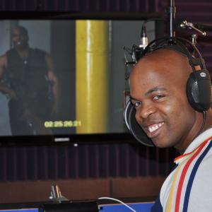 Andre Gordon does an ADR session for his character RANGER in Sony's CROSS