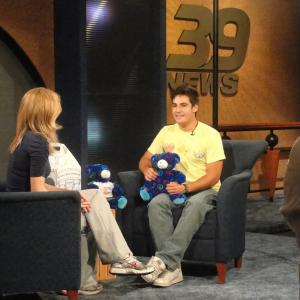 JC Gonzalez at Channel 39 News houston Texas