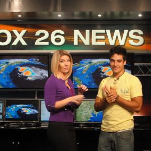 JC Gonzalez at Fox 26 News - Houston, Texas
