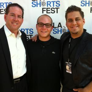 LA Shorts Film Festival with Steven Berger Writer and Brad Tucker Director for On the Outside