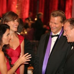 Marcello Coltro Claudia Ohana Kiefer Sutherland and Katia Murgel  37th AFI Life Achievement Award