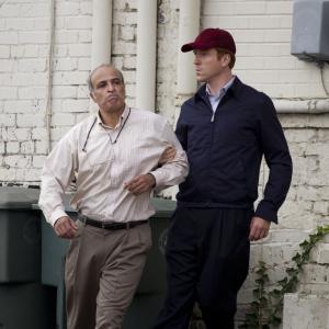 Still of Nasser Faris and Damian Lewis in Tevyne 2011