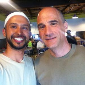 Set of Combat Hospital-Elias Koteas and Ali Kazmi