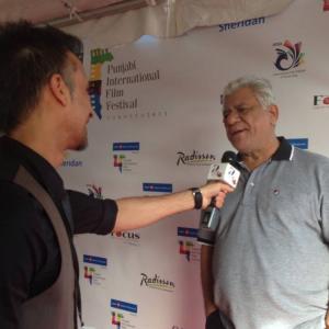 Interviewing Bollywood Actor Om Puri