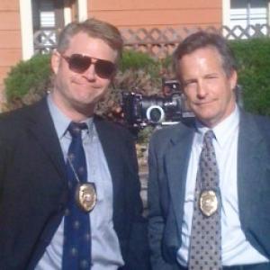With Detective partner Brian Massey for Unusual Suspects Bathtub Killer Episode