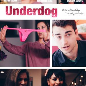 Underdog a short film written and produced by Mayra Celaya Also starring Mayra Celaya with Kimberly Kidd