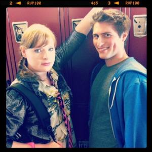 Catherine Hansen and Andrew Keives in Death to Prom
