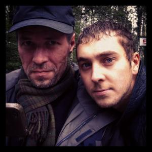 director Vsevolod Aravin & actor Anton Shurzov on the 