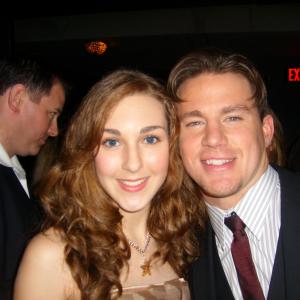 Amanda Garsys and Channing Tatum at the Dear John premiere after party