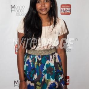HOLLYWOOD CA  SEPTEMBER 17 Actress Anita Kalathara attends the Innovative App For Actors Stop Acting!  The Audition Class With Margie Haber launch party at Aventine Hollywood on September 17 2013 in Hollywood California