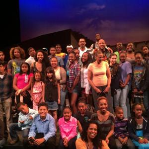 Flyin West 2014 with kids at the International City Theatre