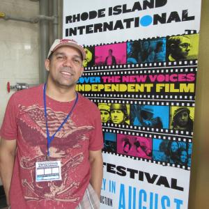 Flavio Alves at the screening of Tom in America at the 2014 Rhode Island International Film Festival.