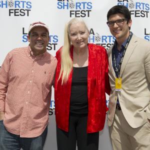 Still of Sally Kirkland, Flavio Alves and Jacques Mitchell in Tom in America (2014)