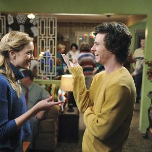 Still of Brianne Howey and Charlie McDermott in The Middle (2011)