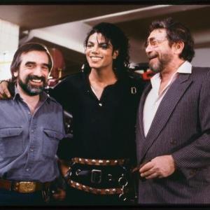 Still of Martin Scorsese Michael Jackson and Walter Yetnikoff in Bad 25 2012