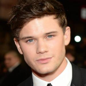 Jeremy Irvine attend the UK Premiere of 'The Railway Man' at Odeon West End on December 4, 2013 in London, England