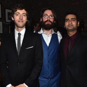 Martin Starr, Thomas Middleditch and Kumail Nanjiani at event of Silicon Valley (2014)