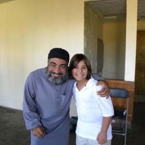 With Sayed Badreya IronMan on the set of The Space Between