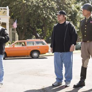 Still of Kelsey Grammer Kevin P Farley and Jesse Heiman in An American Carol 2008