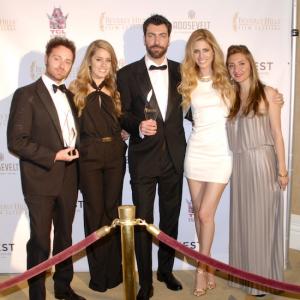 Celebrating Best Foreign Film - I see monsters - and Best Actor - Andrea Zirio - @Beverly Hills Film Festival 2014