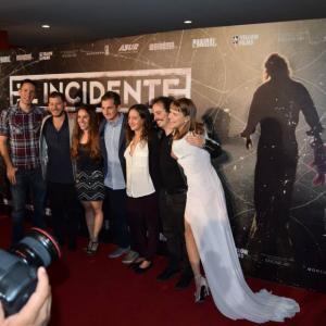 Red carpet and premiere of THE INCIDENT in Mexico Sept 2015
