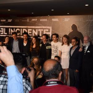 Red carpet and premiere of THE INCIDENT in Mexico (Sept 2015)
