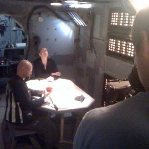 Behind the scenes on the dark science fiction film 