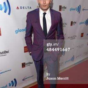 25th Annual GLAAD Media Awards - Red Carpet Caption:LOS ANGELES, CA - APRIL 12: Actor Cameron Moir attends the 25th Annual GLAAD Media Awards at The Beverly Hilton Hotel on April 12, 2014 in Los Angeles, California.