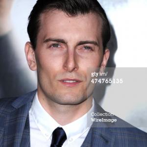 WESTWOOD CA  FEBRUARY 24 Actor Cameron Moir attends the premiere of Universal Pictures and Studiocanals NonStop at the Regency Village Theatre on February 24 2014 in Westwood California Photo by David LivingstonGetty Images