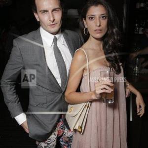 Cameron Moir and Joanna Janetakis attend the after party for the Los Angeles Premiere of Millennium Films and Radius TWC's Lovelace presented by Casa Reale, on Monday, August, 5th, 2013 in Los Angeles.