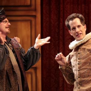 John Allee and Bo Foxworth in The Malcontent at The Antaeus Company 2011