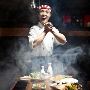 Khanh as Japanese chef in Legendary Suitjamas TVC 2012