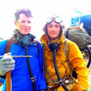 Paul Godfrey and Khanh Trieu as Sir Edmund Hilary and Tenzing Norgay respectively. (Courtesy of Wild Turkey)