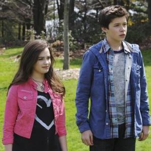 Still of Mary Mouser and Nick Robinson in Frenemies 2012