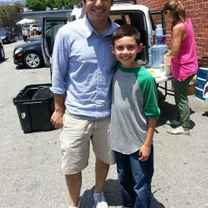 MasterCard Commercial shoot with Director Fred Savage (Wonder Years) ~ June 2013