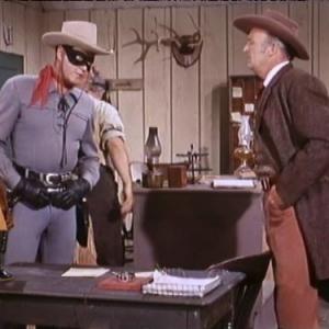Still of Clayton Moore in The Lone Ranger (1949)