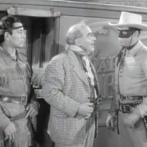 Still of Clayton Moore and Jay Silverheels in The Lone Ranger (1949)