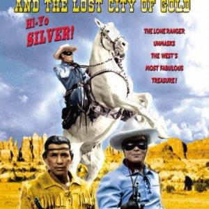 Clayton Moore and Jay Silverheels in The Lone Ranger and the Lost City of Gold 1958
