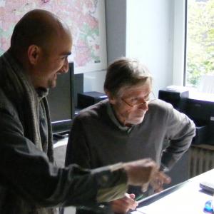 Ruben Maria Soriquez with Horst Janson