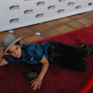 Royce on the Red Carpet at the Gasparilla International Film Festival  his film Missile Crisis received the Jury Award for Best Short