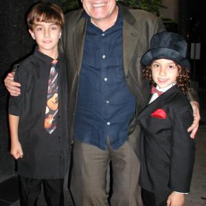 Royce Mann and brother actor Tendal Mann with Jerry Zaks Director red carpet gala Toronto TIFF Who Do You Love premiere
