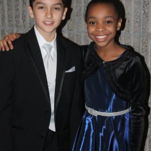 Royce Mann and Nadej Bailey CoNominees 2014 Young Artist of the Year GA Entertainment Gala
