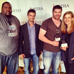 Quinton Aaron Kent Speakman Josh Emerson talk to Bethany Simpson of iMedia about upcoming projects VENOM and Fameus!